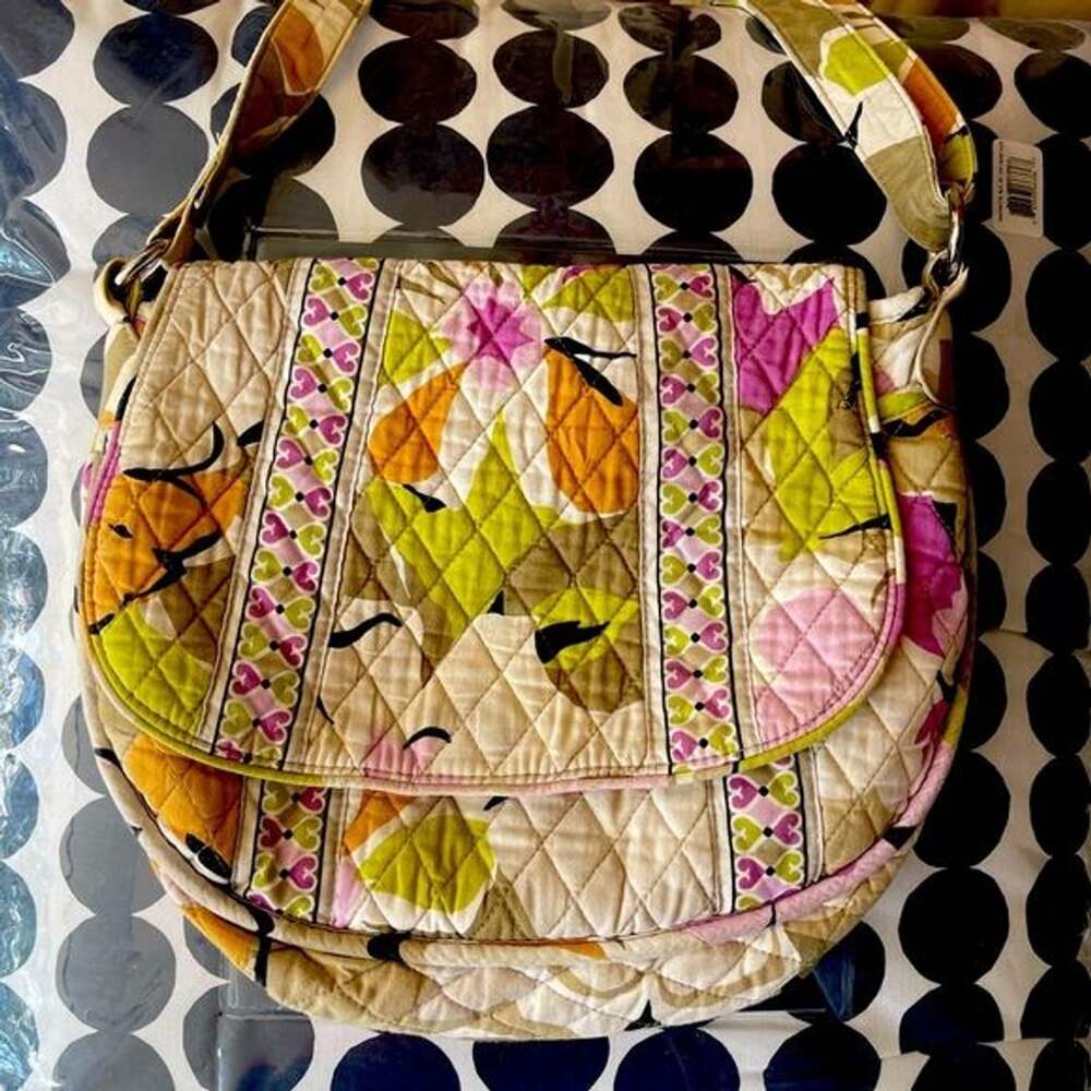 Vera Bradley  Saddle Up" Crossbody Bag vintage handbag